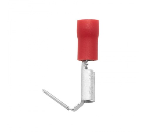 Наконечник плоский, с изолир.фланцем (смешанный), 0,25-1,5мм.кв. 6,3х0,8мм.  2A30P  DKC