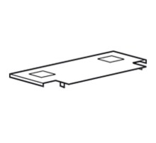 Перегородка металлическая - для горизонтального разделения XL3 400  020190  Legrand