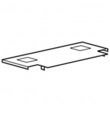 Перегородка металлическая - для горизонтального разделения XL3 400  020190  Legrand