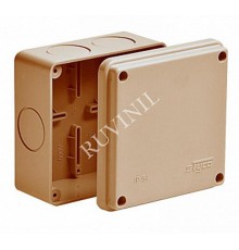 Коробка распределительная Тусо о/п 100х100х50мм без гермовводов не распр.горение HF без вводов, IP65 керам.клеммник на 3 пол до 10 мм2