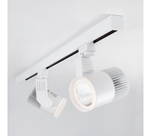 Светильник светодиодный трековый Accord Белый 30W 4200K (LTB43) трехфазный  a044428  Elektrostandard