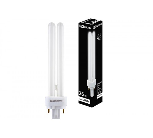 Лампа энергосберегающая КЛЛ 26Вт G24q-3 842 U образная PD  SQ0323-0092  TDM