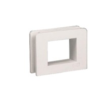 Simon 15 Белый Сальник-переходник, S15A, резина  1504660-030  Simon