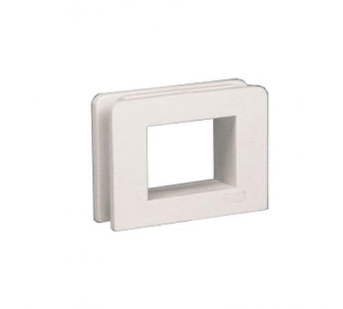 Simon 15 Белый Сальник-переходник, S15A, резина  1504660-030  Simon