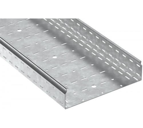 ESCA 7 Лоток перфорированный 100х400х2000-2,0 HDZ   CLP10-100-400-200-2-HDZ  IEK