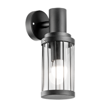 Светильник садово-парковый Vega на стену вниз 10.5*24*14.2cm, 170-240V / 50Hz, 1xE27, Max.60W, IP54  GD022  Gauss