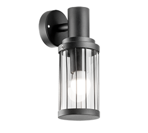 Светильник садово-парковый Vega на стену вниз 10.5*24*14.2cm, 170-240V / 50Hz, 1xE27, Max.60W, IP54  GD022  Gauss