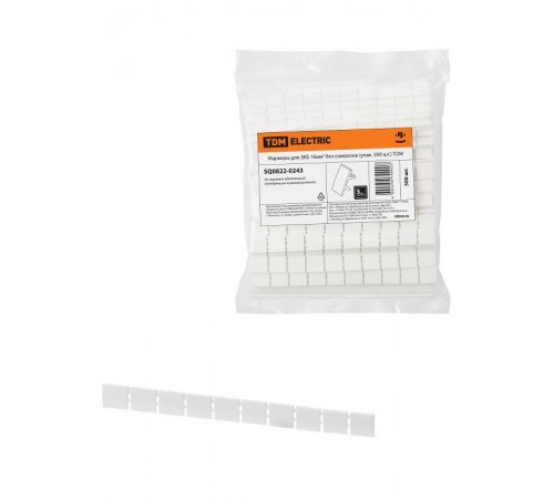 Маркеры для ЗКБ 16мм2 без символов (упак. 500 шт.)  SQ0822-0243  TDM