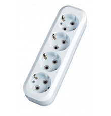 Колодка 4 гн. 16А 3,5кВт с/з Эксперт EKF PROxima  AKB16-4  EKF