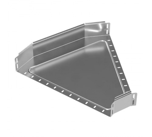 Угол горизонтальный 45 градусов Стандарт INOX (AISI 304) 600х100  PR16.3424  Промрукав