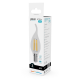 Лампа светодиодная   Filament Elementary Свеча на ветру 10W 670lm 4100К Е14 LED 1/10/100  42120  Gauss