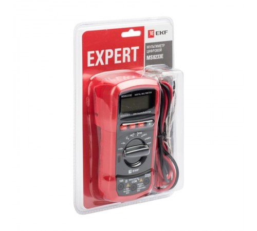 Мультиметр цифровой MS8233E EKF ExpertIn-180701-pm8233EEKF