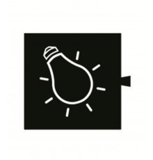 Simon 82 Пиктограмма "лампочка" для Светящаяся клавиша под светофильтр и Светильника для обозачения номера ил  82962-31  Simon