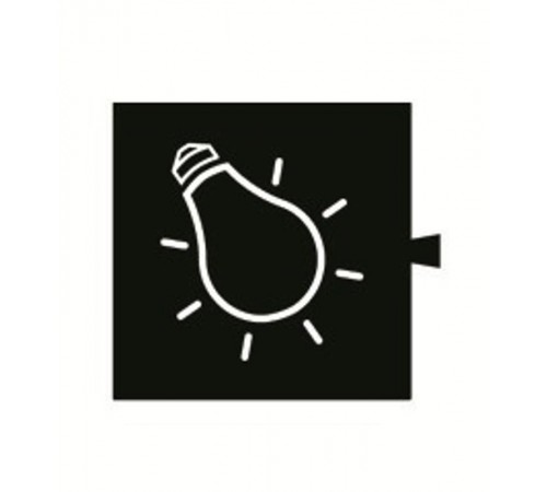 Simon 82 Пиктограмма "лампочка" для Светящаяся клавиша под светофильтр и Светильника для обозачения номера ил  82962-31  Simon