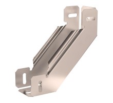 Угол вертикальный внутренний 90 градусов Стандарт INOX (AISI 409) 50х50  PR16.3373  Промрукав