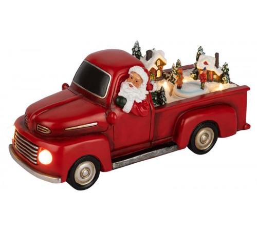 Фигура светодиодная новогодняя  EFIS-S01 композиция Новогоднее путешествие мультиколор 3*АА 25*12*17 см  Б0060480  ЭРА