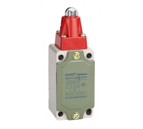 Выключатель путевой YBLX-P1/120/1D прямого действия с одинарным роликом  437070  CHINT