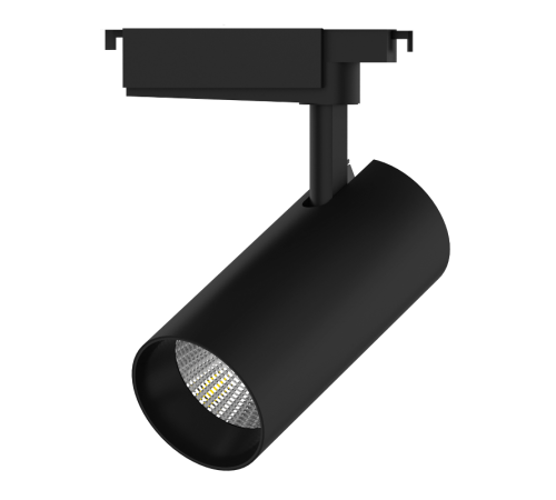 Светильник светодиодный трековый цилиндр 32W 2750lm 4000K 180-240V IP20 75*220мм черный угол 24  TR073  Gauss