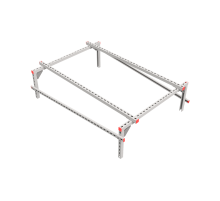 Опорная конструкция для установки оборудования TECHNORAPTOR 1200х1700 HD  KM-TR-SSEI-1200-1700 HD  КМ - профиль
