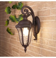 Светильник садово-парковый Draco D капучино (GL 1010D) настенный  a043118  Elektrostandard