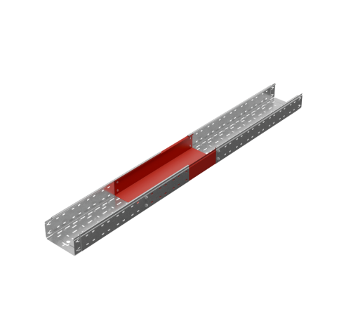 Телескопическое расширение лотка "ПЛЮС" 100х200 HD  TRplus100-200 HD   КМ-Профиль