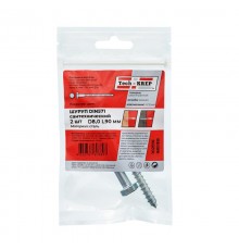 Болт DIN 571 сантехнический оцинк 8х90 (2 шт) - пакет ( 0,057 кг)  102591  Tech-KREP