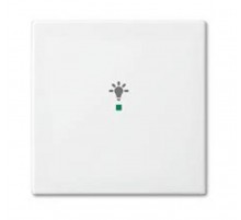 SRL-1-94 Клавиша одинарная free@home, освещение, Basic 55, цвет альпийский белый  6220-0-0670   2CKA006220A0670  ABB