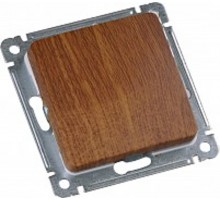 Переключатель реверсивный на два направления, одноклавишный, скрытой установки, механизм, цвет дуб  ВС10-471-05  HEGEL