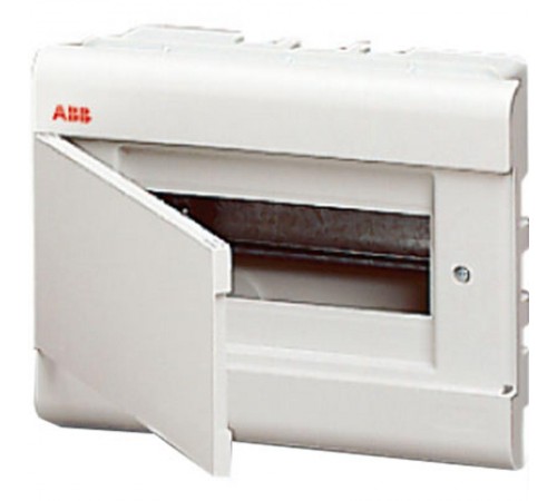 Бокс EUROPA в нишу 8М непрозр.дверь белый  1SL2040A00  ABB