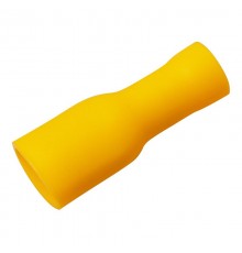 Клемма плоская полностью изолированная гнездо 6.6 мм 4-6 мм (РППи-м 6.0-(6.3))  08-0651  REXANT