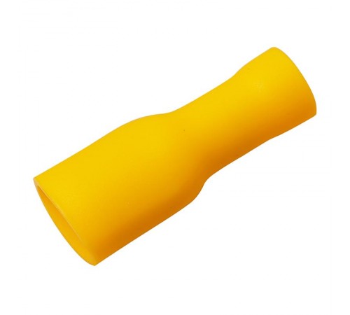 Клемма плоская полностью изолированная гнездо 6.6 мм 4-6 мм (РППи-м 6.0-(6.3))  08-0651  REXANT