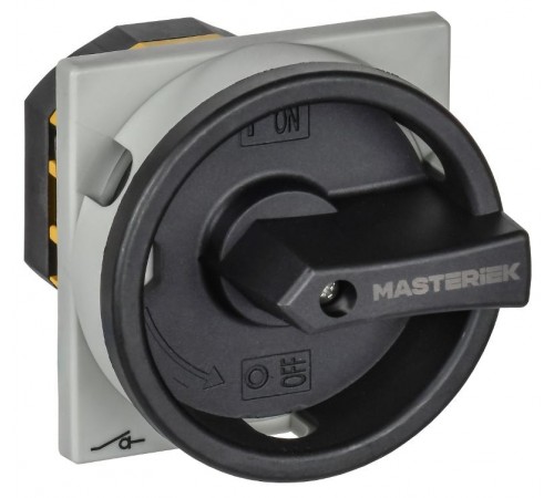 Переключатель кулачковый закрытая рукоятка 63А схема 56  MI-CS11-063-056  IEK