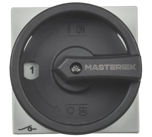 Переключатель кулачковый закрытая рукоятка 63А схема 56  MI-CS11-063-056  IEK