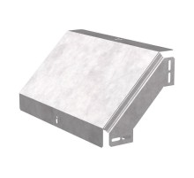 Угол вертикальный внешний 90 градусов с крышкой Стандарт 400х80   PR16.0584  Промрукав