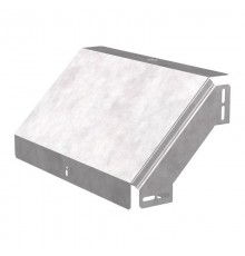 Угол вертикальный внешний 90 градусов с крышкой Стандарт 400х80   PR16.0584  Промрукав