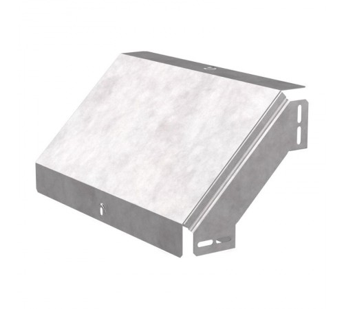 Угол вертикальный внешний 90 градусов с крышкой Стандарт 400х80   PR16.0584  Промрукав