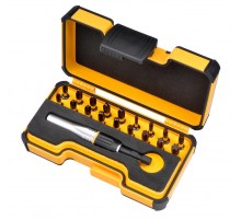 Набор бит ударных PZ/PH/Tx Impact с держателем бит Impact в кейсе, 19 шт  02071946  Felo