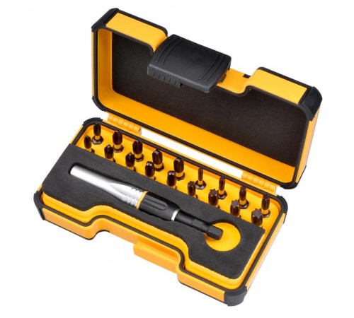 Набор бит ударных PZ/PH/Tx Impact с держателем бит Impact в кейсе, 19 шт  02071946  Felo