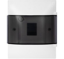 Practibox S Пластиковый щиток Встраиваемый (в полые стены) 1X4 Дымчатая дверь  134574  Legrand