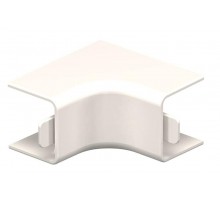 Крышка внутреннего угла кабельного канала WDK 20x20 мм (ПВХ,кремовый) (WDK HI20020CW)  6160018  OBO Bettermann