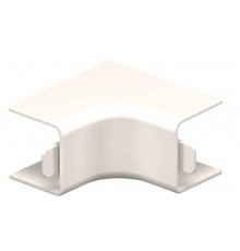 Крышка внутреннего угла кабельного канала WDK 20x20 мм (ПВХ,кремовый) (WDK HI20020CW)  6160018  OBO Bettermann