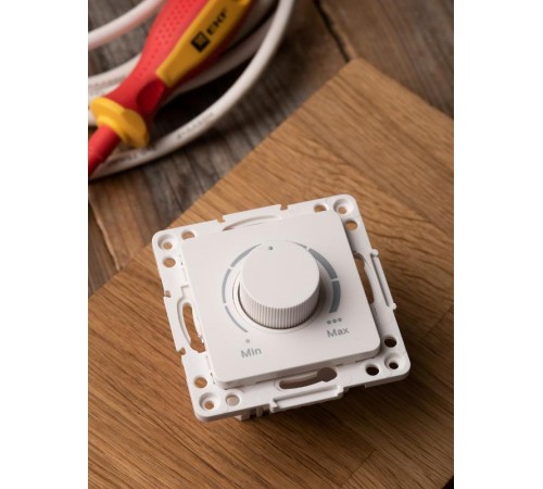 Стокгольм Механизм Светорегулятора 600W 220В белый PROxima  EYD06-101-10  EKF