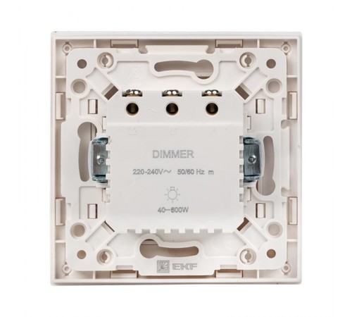 Стокгольм Механизм Светорегулятора 600W 220В белый PROxima  EYD06-101-10  EKF