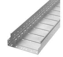 Лоток перфорированный Профи INOX (AISI 304) 300х100x6000 (1,0 мм) (12 м/уп)  PR16.13352  Промрукав