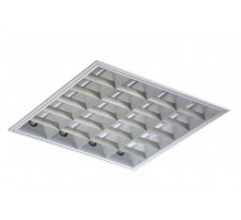 Светильник люминесцентный встраиваемый ЭПРА TLC418 W EL 595x595x85мм без ламп IP20 белый  15589  TechnoLux