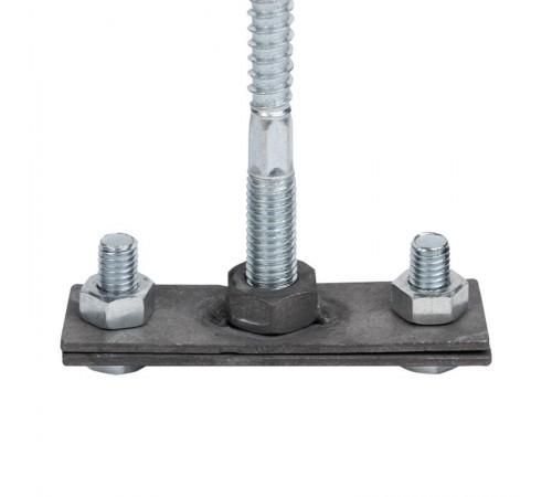 Держатель фасадный для полосы 50 мм, L=100мм, HZ EKF PROxima   lp-31508   EKF