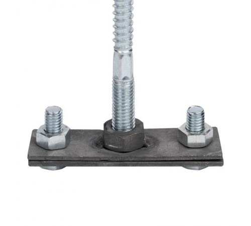 Держатель фасадный для полосы 50 мм, L=100мм, HZ EKF PROxima   lp-31508   EKF