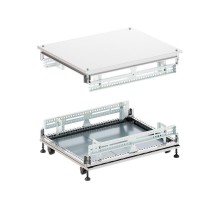 Крыша основание сплошные IT-CQE 800x600, RAL7035  RGIT806S  DKC