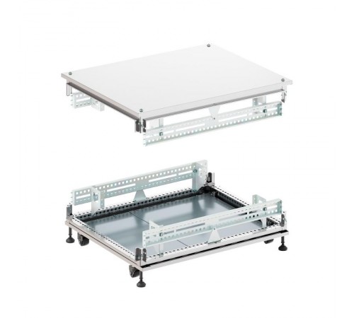 Крыша основание сплошные IT-CQE 800x800, RAL7035  RGIT808S  DKC