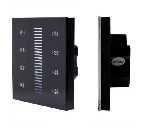 INTELLIGENT ARLIGHT Сенсорная панель DALI-901-11-ADDR-3SC-DIM-DT6-IN Black (BUS) (IARL, IP20 Пластик, 3 года)  037189  Arlight